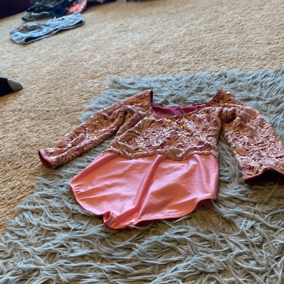 Pink glitter leotard - Picture 2 of 2